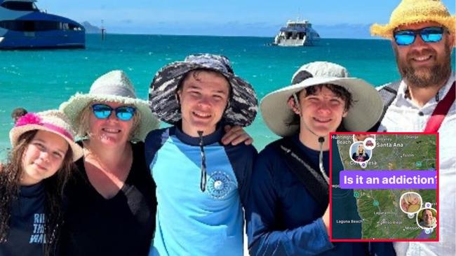 Karen uses Life360 with her family. Image: Supplied