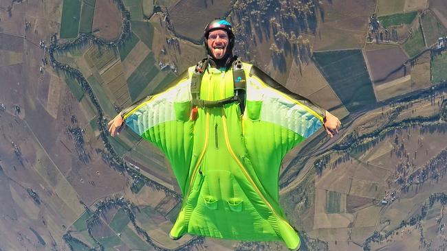 Chris Byrnes broke three national records at the Australian and New Zealand National Skydiving Championships in Moruya on 12/3/19.