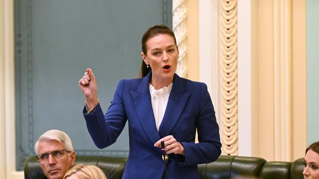 Queensland Youth Justice Minister Leanne Linard . Picture: NCA NewsWire / Dan Peled