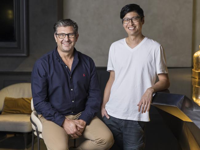 Ben Thompson and Dave Tong, co-founders of Employment Hero