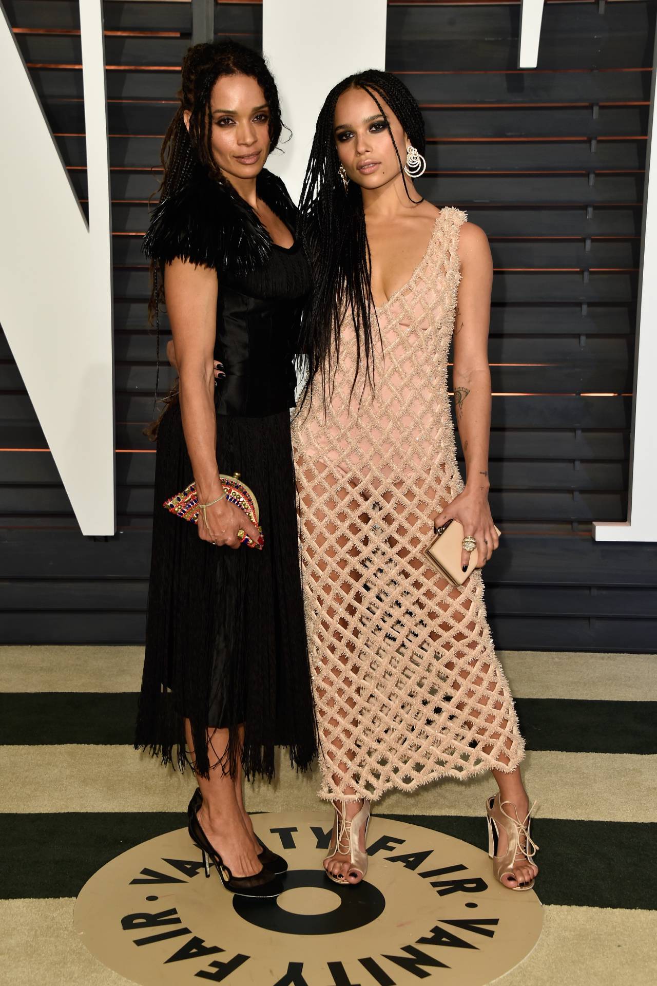 <h3><strong>Lisa Bonet and Zo&euml; Kravitz</strong></h3><p>Many have commented on the likeness in appearance between Lisa Bonet and her daughter, Zo&euml; Kravitz; this outing at the 2015 <i>Vanity Fair</i> Oscars Party was proof.</p>