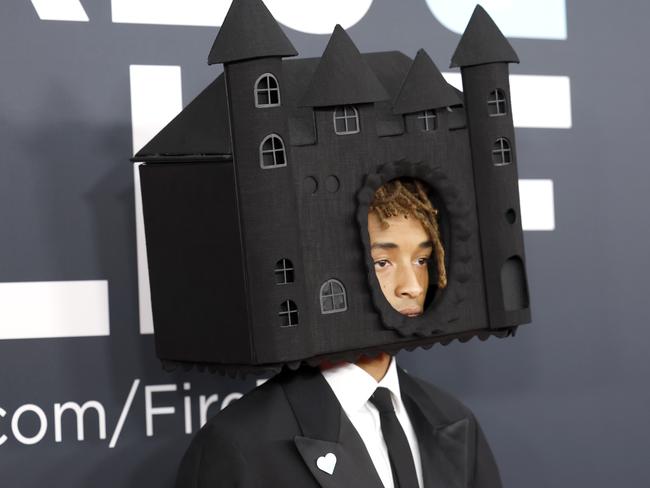 The front door is the window to Jaden Smith’s face. Picture: Frazer Harrison/Getty Images