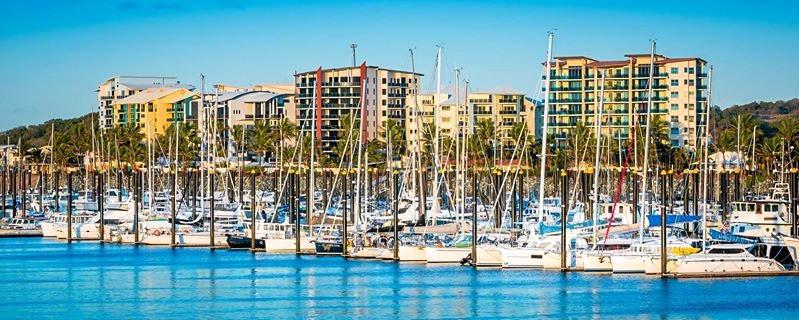 A shot of Mackay Marina by Stuart Higgins. Picture: Contributed