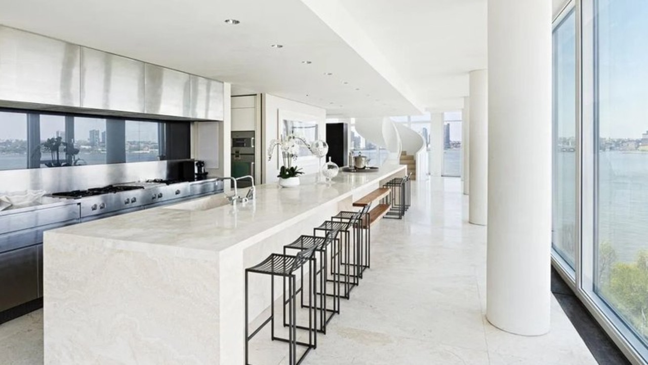 The huge kitchen will also allow you to take in the views as you cook. Picture: Realtor.com