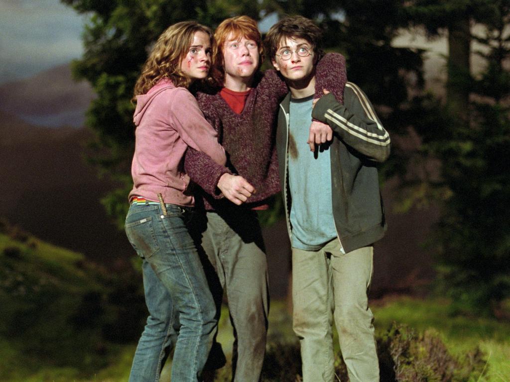 So little! Emma, Rupert and Daniel in Harry Potter and the Prisoner of Azkaban.