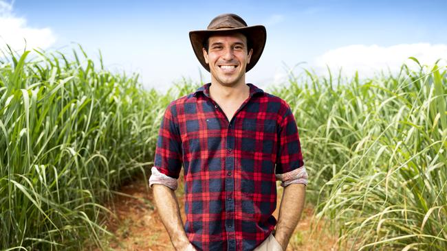 Sam, a sugar cane and tropical fruit farmer from Innisfail in Queensland, will look for love on the new season of Farmer Wants A Wife. Picture: supplied/ Channel 7