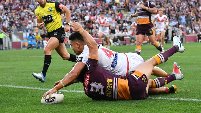 The writing was on the wall for the Broncos a long time ago. (AAP Image/Darren England)