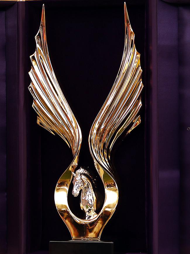 The Golden Eagle trophy. Picture: Sam Ruttyn