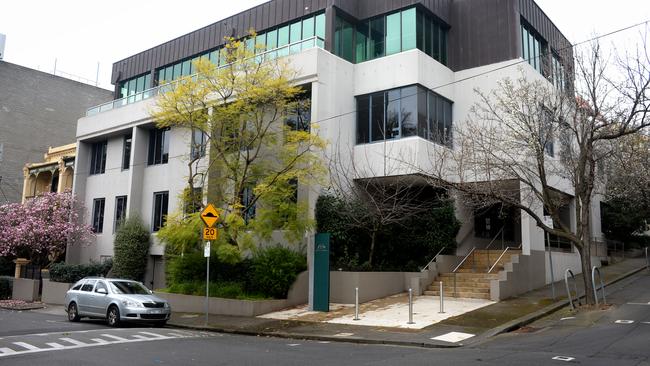 Cricket Australia's former headquarters at 60 Jolimont Street, East Melbourne. Picture: Andrew Henshaw