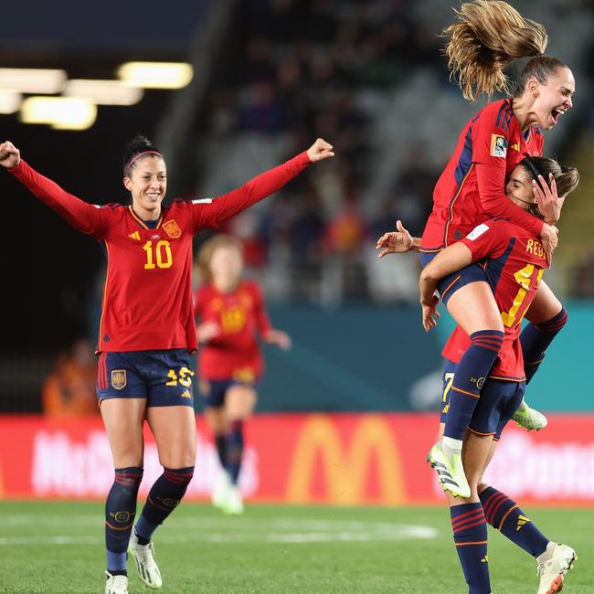 Spain has cruised into the knockout rounds. Picture: Buda Mendes/Getty Images.