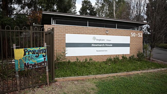 A review into the Newmarch House outbreak in western Sydney, in which 17 people died, has not been released. Picture: Adam Yip