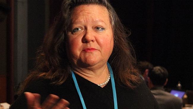 11/07/2011 BUSINESS: Businesswoman Gina Rinehart at the Boao resources forum in Perth, WA. Pic. Warchomij Bohdan