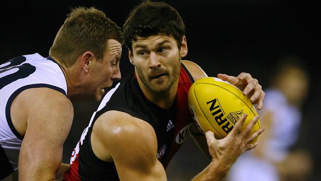 Ben Howlett has re-signed with Essendon. Picture: Wayne Ludbey