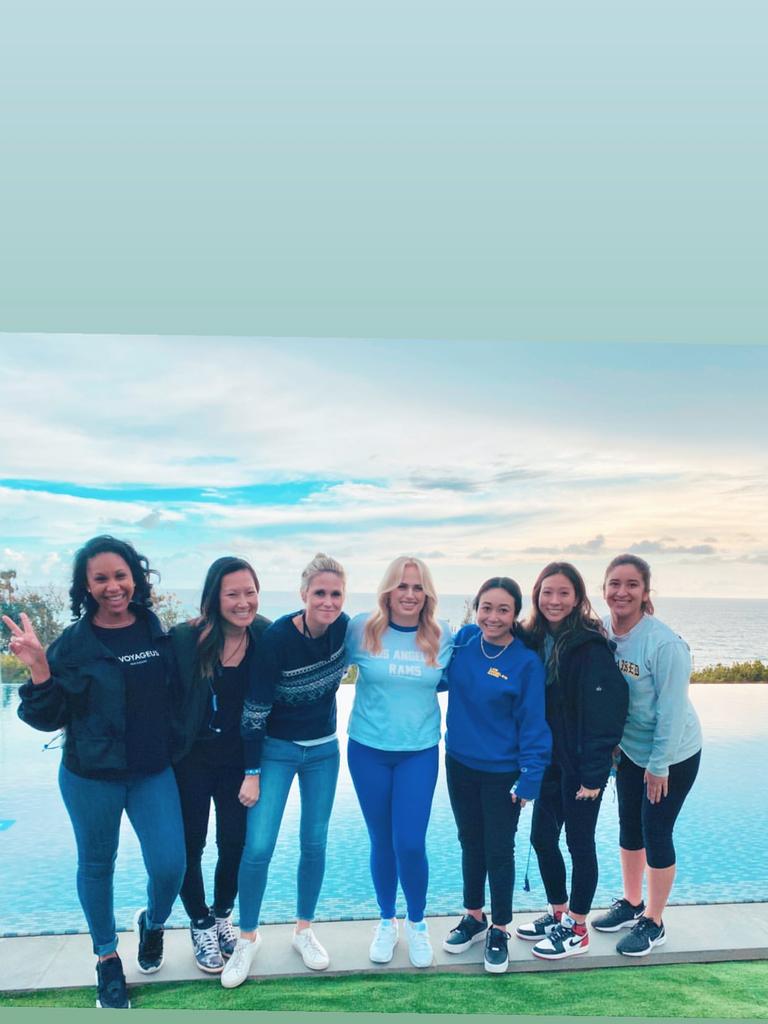 No other accounts were tagged in her Instagram stories. Picture: Instagram @rebelwilson.
