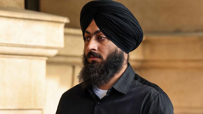 Bhupinder Singh arrives at court. Picture: Russell Millard Photography
