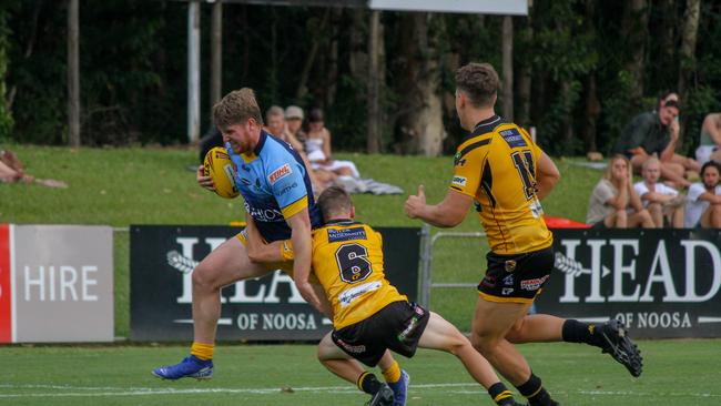 Action from the Norths v Sunshine Coast colts on Saturday.