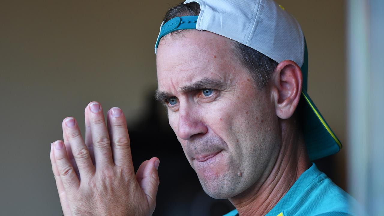 Justin Langer mengundurkan diri sebagai pelatih awal tahun ini.  (Foto oleh Mark Brake - CA/Cricket Australia via Getty Images)