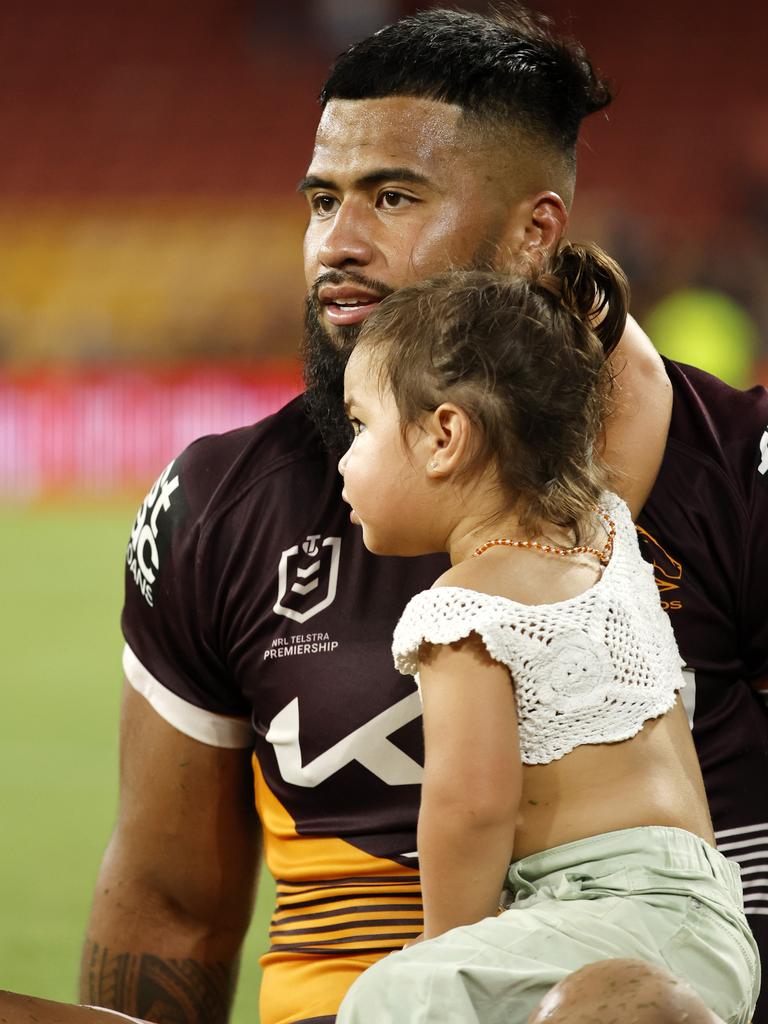 Payne Haas after his starring display against the Dragons. Picture: NRL Photos