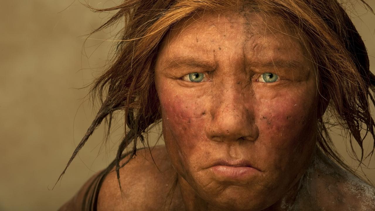 The face of the Neanderthal woman. Picture: Joe McNally/Getty Images