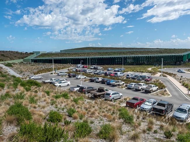 Victoria's desalination plant. Picture: Jake Nowakowski