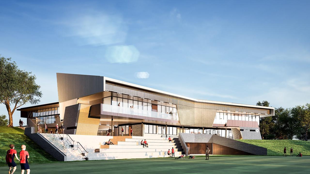 The three-storey sport and physical education centre will be built at the school’s senior campus in Athelstone. Images: supplied