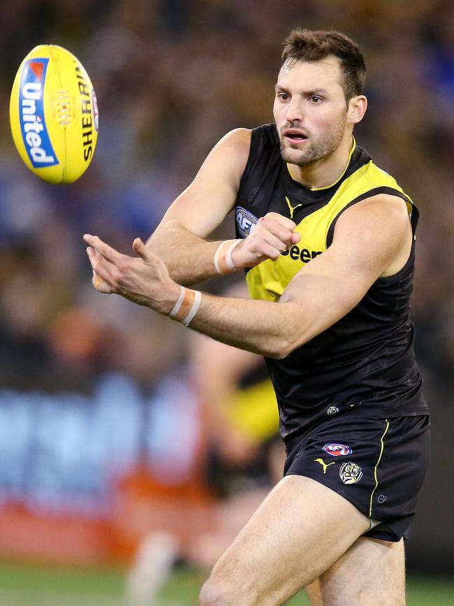 Richmond ruck Toby Nankervis. Picture: MICHAEL KLEIN