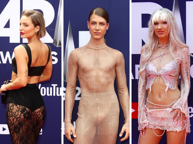 Aussie stars’ racy ARIAs red carpet looks