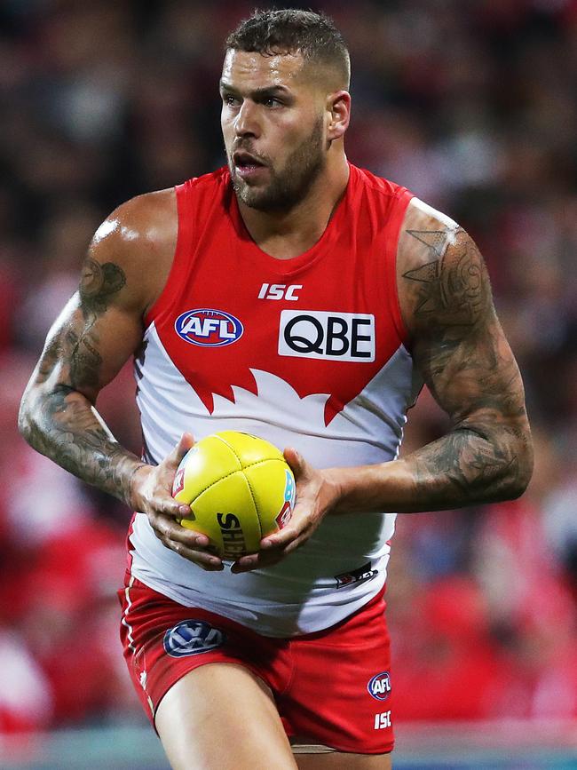 Lance Franklin has long been the AFL’s No.1 forward. Picture: Phil Hillyard