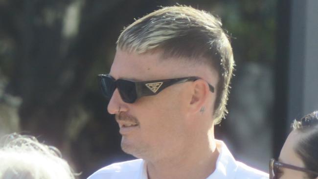 Jacob Owens, 25, arriving at Wyong Local Court where he pleaded guilty after crashing through a fence about 11.10pm on August 2 on Oleander St, Noraville, after drinking at the Dam Hotel.