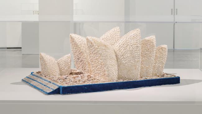 Untitled (Sydney Opera House) (2002) by Esme Timbery. Courtesy of Sydney Opera House Trust and MCA, Sydney. Picture: Hamish McIntosh