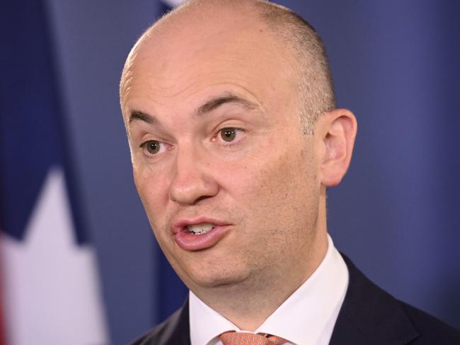 SYDNEY, AUSTRALIA - NewsWire Photos, MARCH 15, 2023.NSW Treasurer and Minister for Energy Matt Kean hold a press conference announcing rebates for households and LaborÃs growing budget black hole.Picture: NCA NewsWire / Jeremy Piper