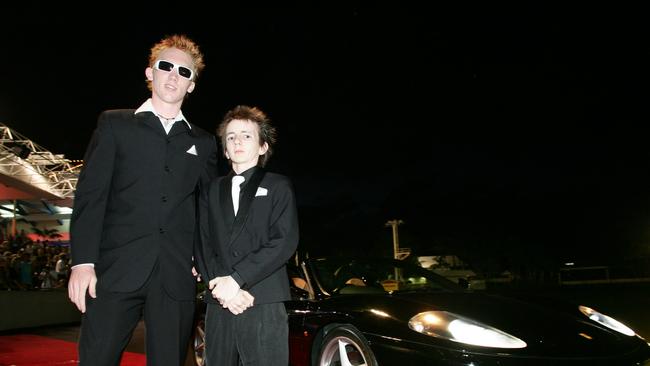 Hillcrest Christian College formal held at Sea World. Ben Imeson and James Fraser-Smith.