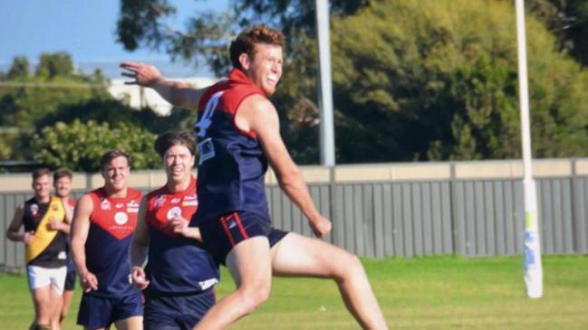 Ben Haren has rotated back to the forward position for Lockleys and now sits just seven majors from a 100-goal season. Picture: Supplied, Ben Haren