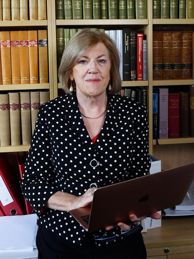 Human rights barrister Claire O'Connor SC has said that as long as crime prevention and the long term rehabilitation of offenders a is being ignored, the number of High Risk Offenders will continue to grow. Picture: Mark Brake.