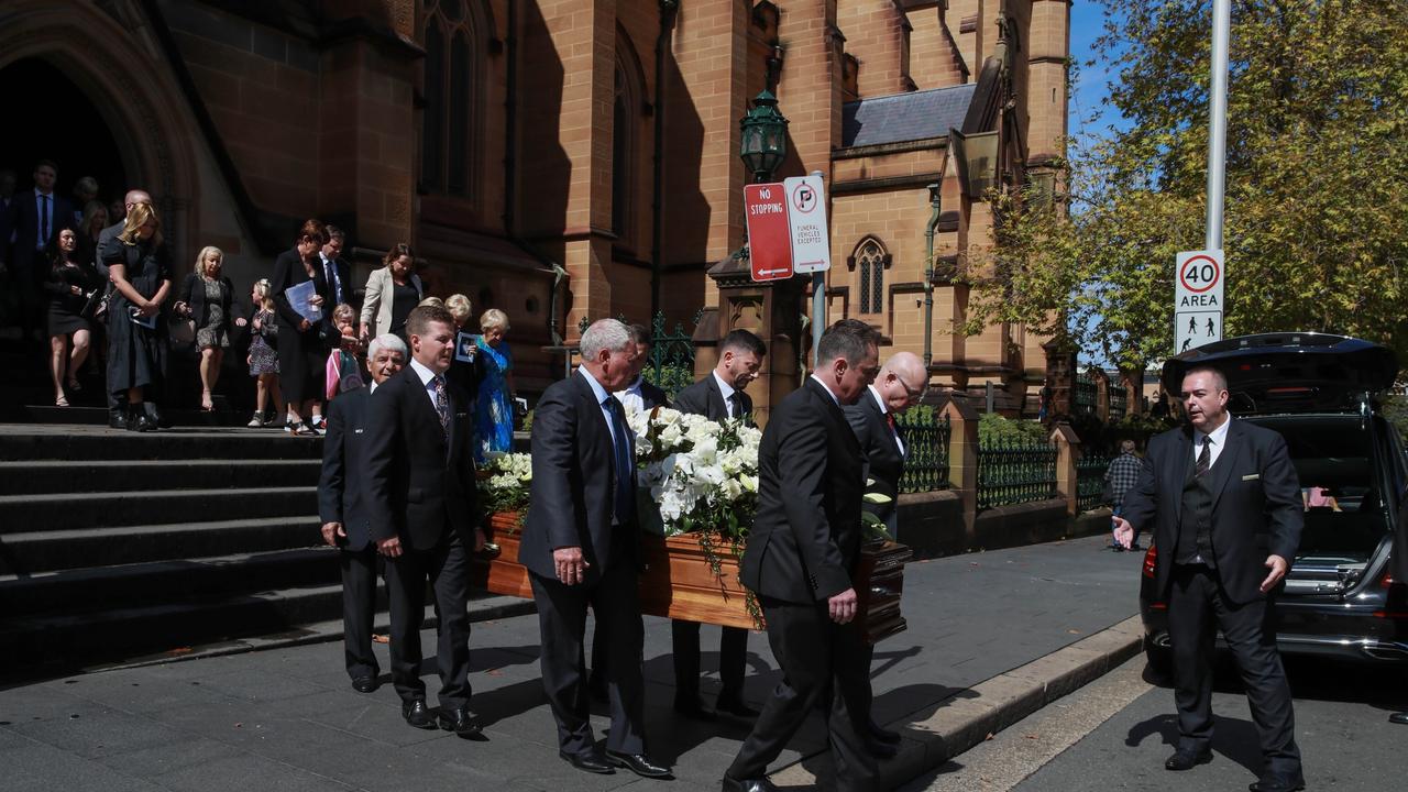 Brian Walsh Friends Gather For Foxtel Boss Funeral After Unexpected Death Au 