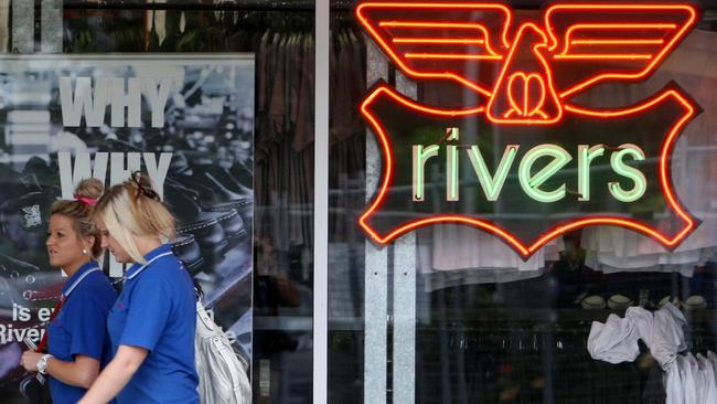 Rivers clothing store in Port Macquarie