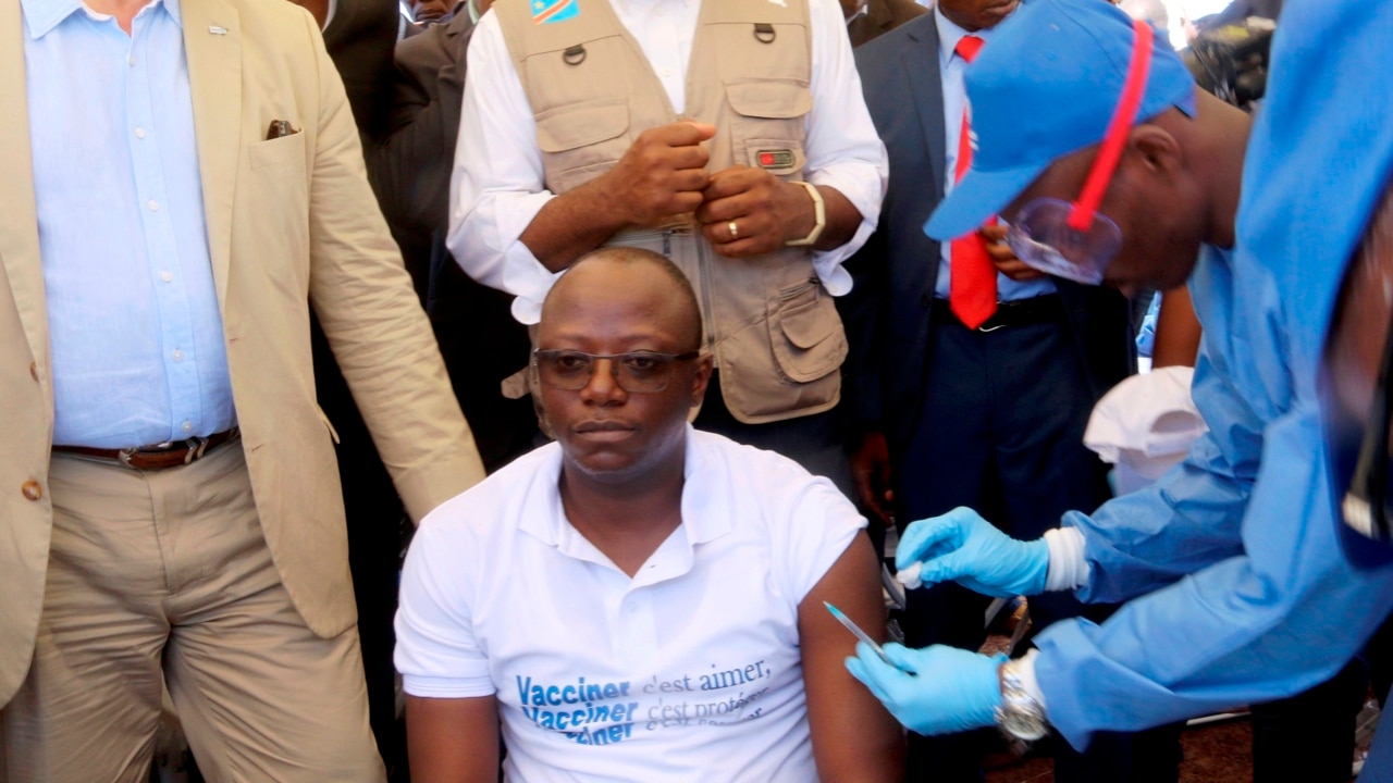 Democratic Republic Of Congo Begins Administering Ebola Vaccine | Sky ...