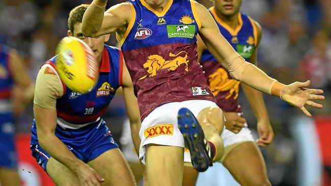 Brisbane Lions tall timber Eric Hipwood. Picture: JULIAN SMITH