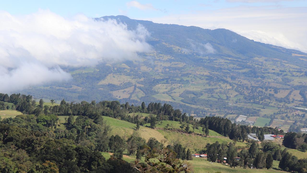 Scenic mountain views enroute to Montverde, Costa Rica. Picture: Megan Palin