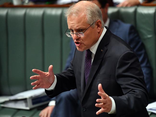 Scott Morrison Morrison has explained Australian climate policy and politics to US leaders. Picture: Getty Images