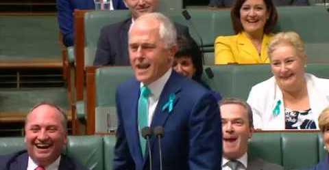 AUSTRALIA:    Prime Minister Unleashes 'Angry Malcolm' During Question Time   February 08