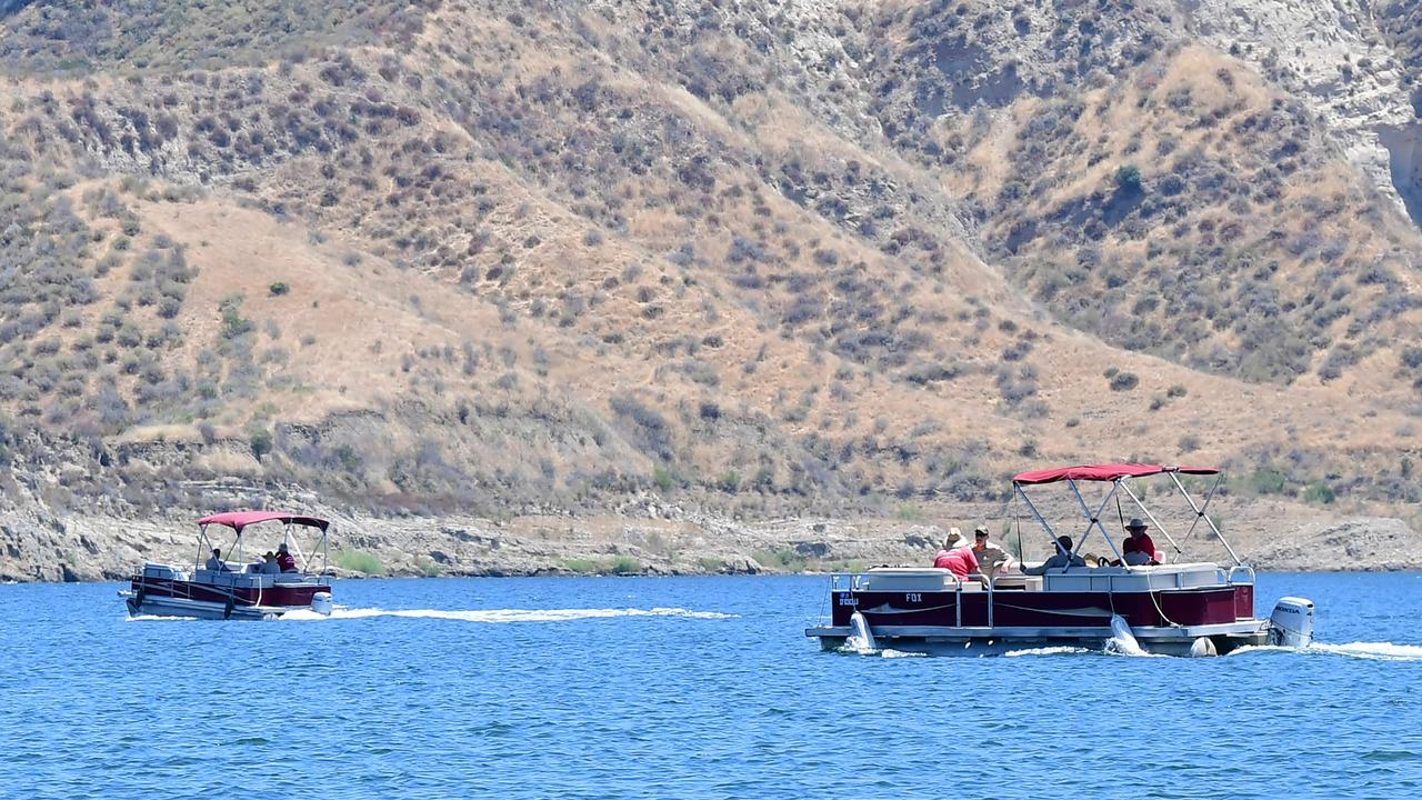 Rescuers on July 13 found a body at the California lake. Picture: AFP.