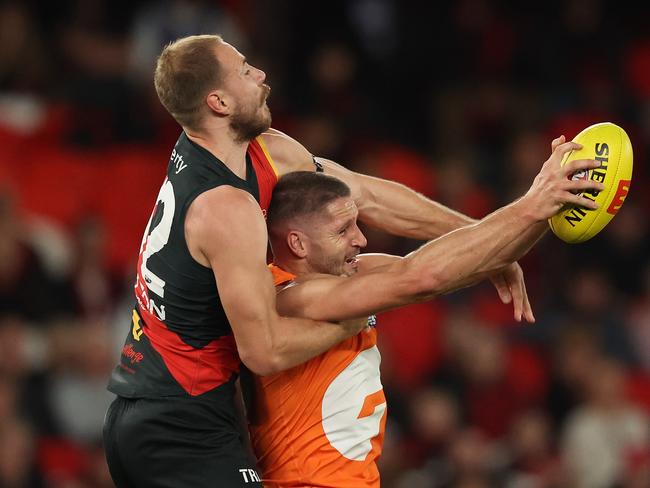 Ben McKay has had a big impact on Essendon’s defence. Picture: Robert Cianflone/Getty Images