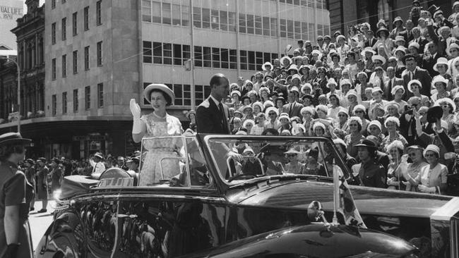 royal visit melbourne 1954