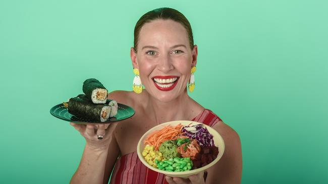 Bree May talks the future of food. Picture: AAP/ ROY VANDERVEGT