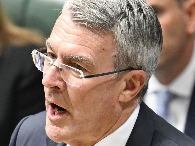 CANBERRA, AUSTRALIA  - NewsWire Photos - February 10, 2025:  Attorney-General of Australia, Mark Dreyfus during Question Time at Parliament House in Canberra. Picture: NewsWire / Martin Ollman