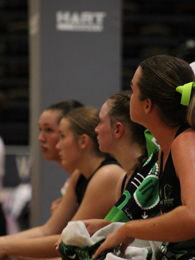 HART Sapphire Series round 1 2024 (Ruby) Darling Downs Panthers v Bond University Bull Sharks Netball