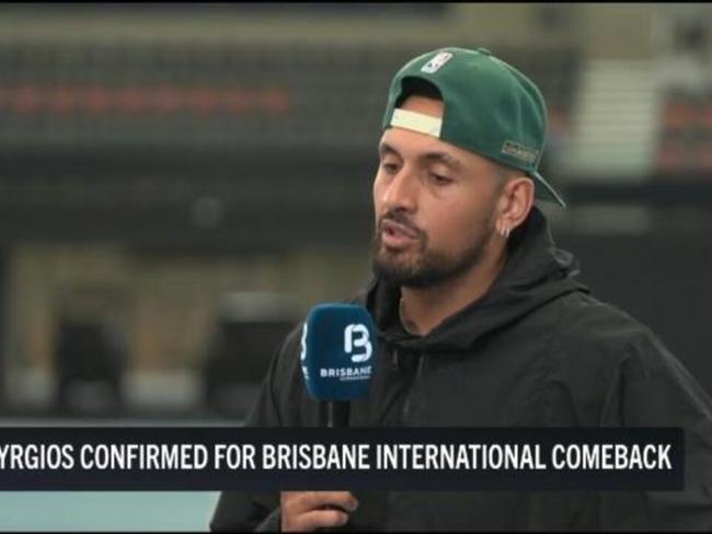 Kyrgios to make long awaited return