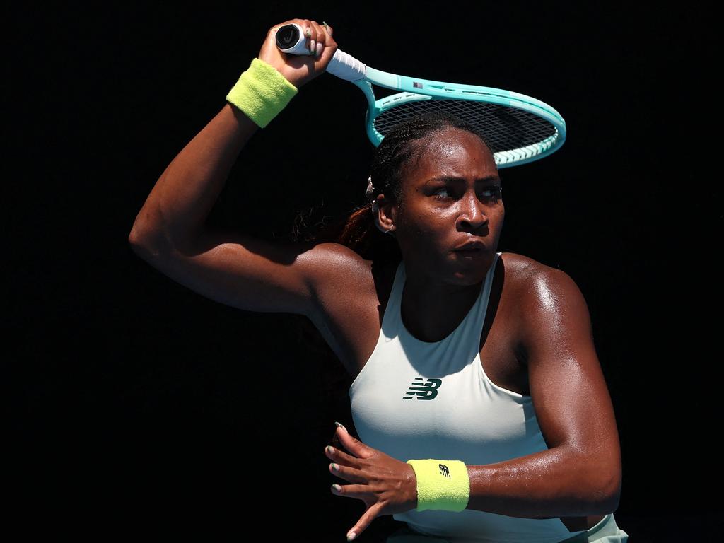 USA's Coco Gauff. Picture: David Gray / AFP