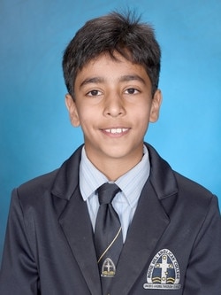 Rouse Hill Anglican College Year 6 Leader Vihaan Mangal. Picture: Supplied.